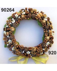 Wreath Salzburg big / gold / 90264.920